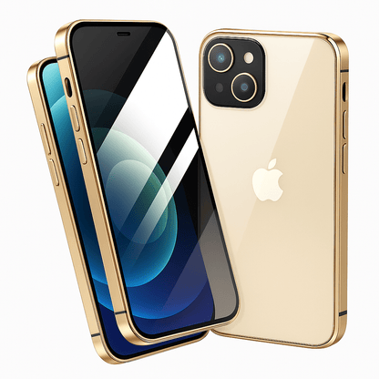 Secure iPhone Case with Magnetic Closure and Screen Guard