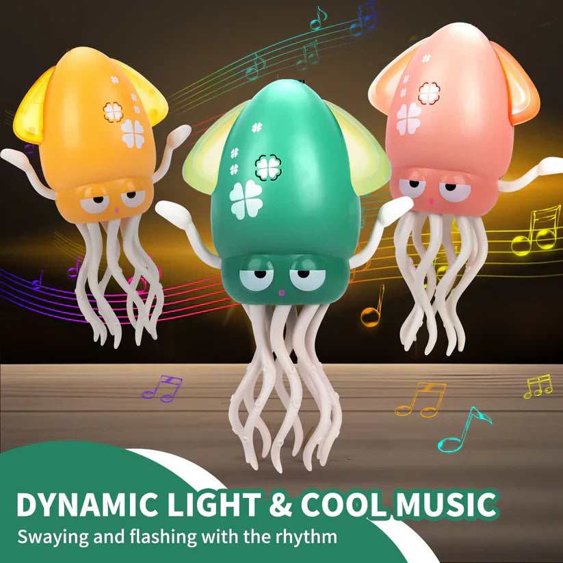 Colorful Squid Baby Playmat Toy
