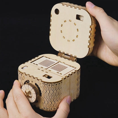 Unique Wooden Puzzle Treasure Box