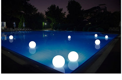 Colorful Outdoor Solar LED Globe Lamp