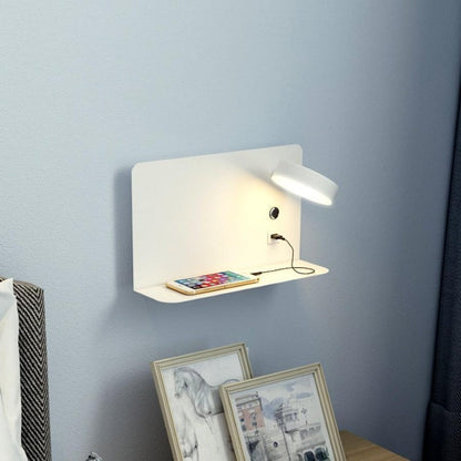 Befez | Modern Bedside Lamp with USB Charging Port