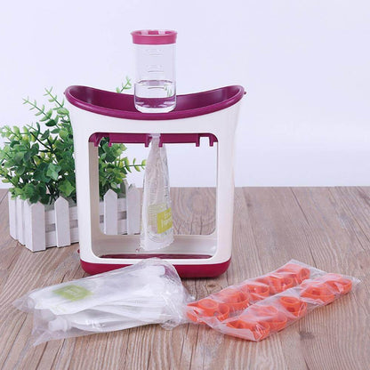 Baby Food Squeezer Feeder Set