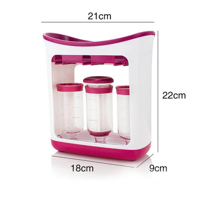 Baby Food Squeezer Feeder Set