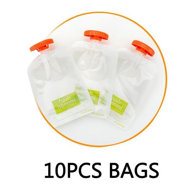 Baby Food Squeezer Feeder Set