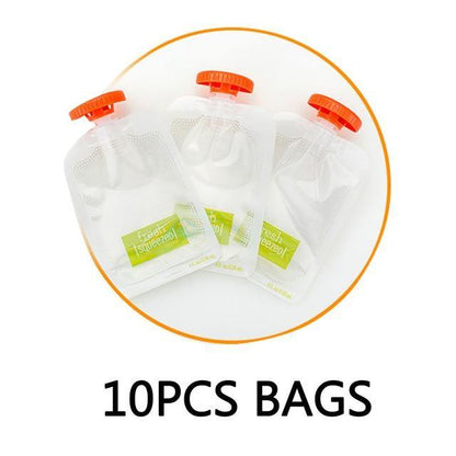 Baby Food Squeezer Feeder Set
