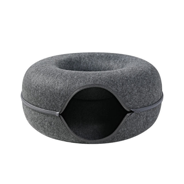 Cozy Felt Dog House Bed - Befez