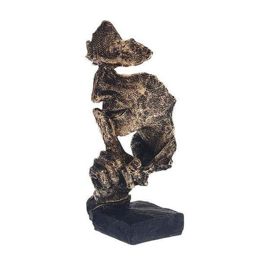 Unique Gold Art Sculpture - Modern Nordic Home Decor - Befez