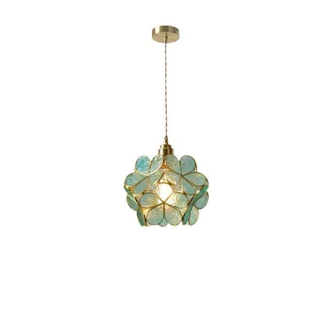Stylish Floral Glass Hanging LED Light