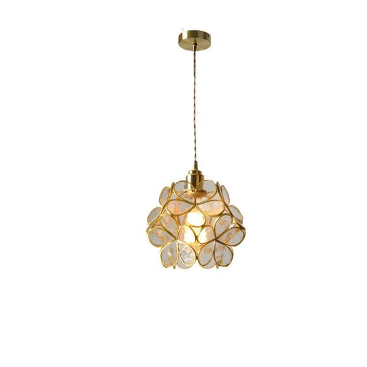 Stylish Floral Glass Hanging LED Light - Befez