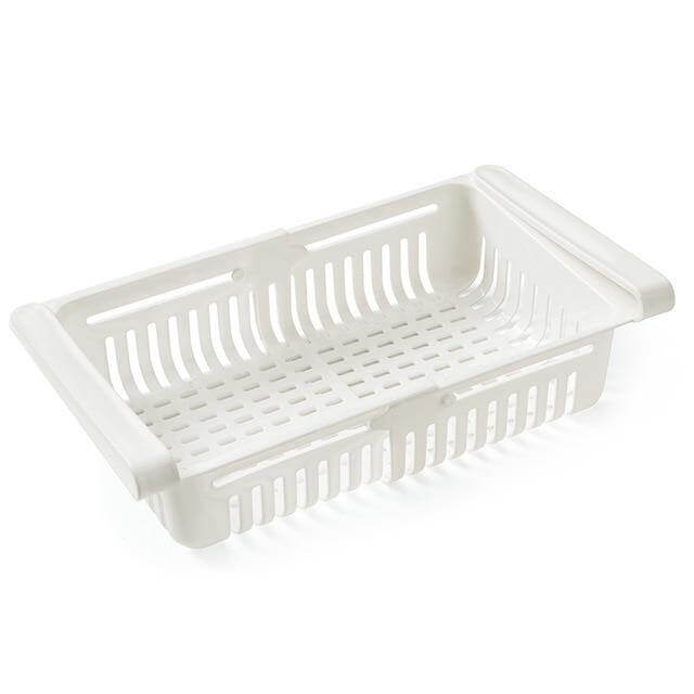 Space Saving Adjustable Refrigerator Storage Bin