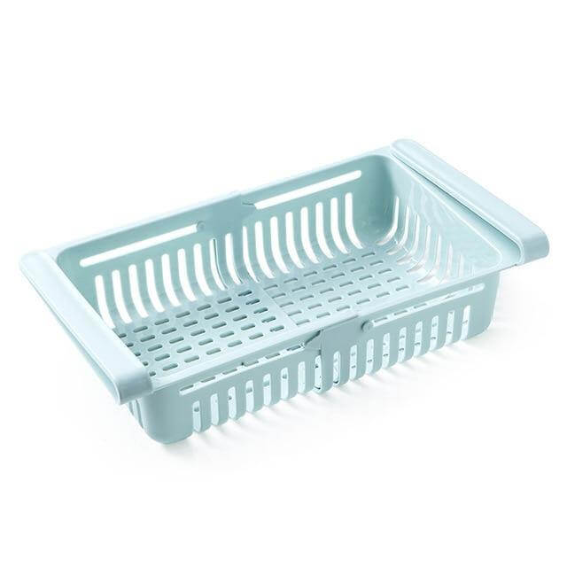 Space Saving Adjustable Refrigerator Storage Bin