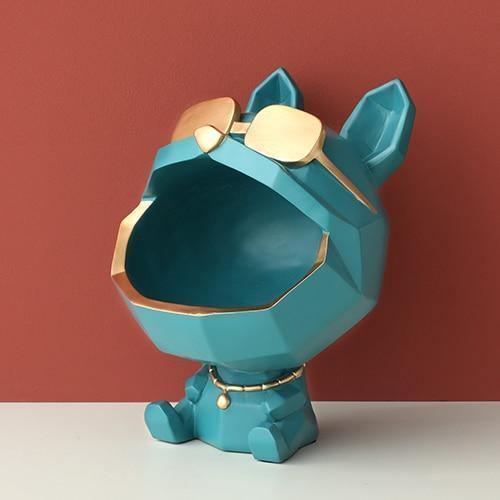 Stylish Pet Figurine Display Bowl