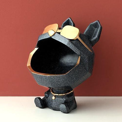 Stylish Pet Figurine Display Bowl
