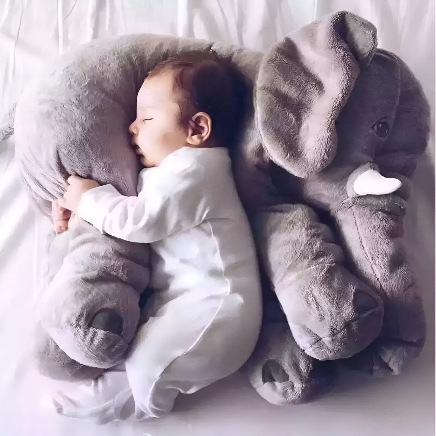 Soft Baby Elephant Stuffed Animal Pillow