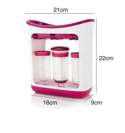 Baby Food Squeezer Feeder Set