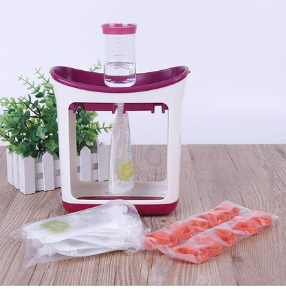 Baby Food Squeezer Feeder Set
