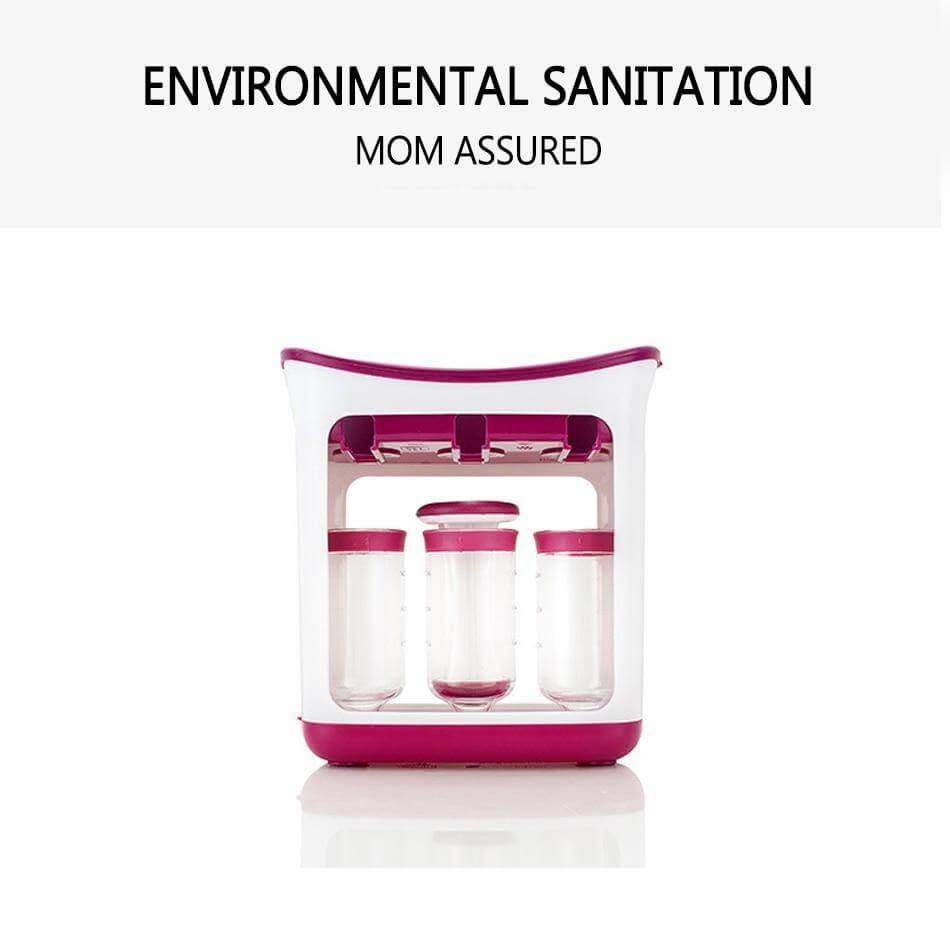 Baby Food Squeezer Feeder Set
