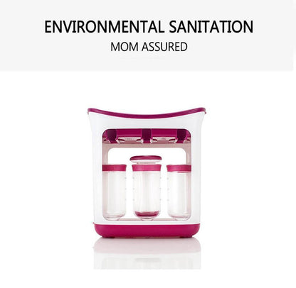 Baby Food Squeezer Feeder Set