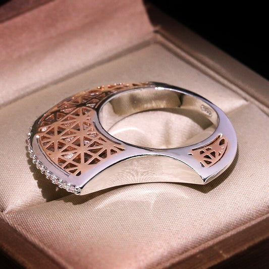 Unique Crescent Moon Fashion Ring - Befez