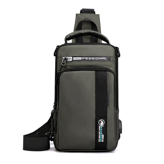 Secure USB Travel Waterproof Cross Body Bag - Befez