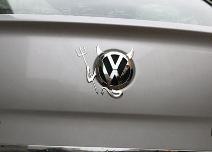 Funny Devil Horn Car Decal Sticker