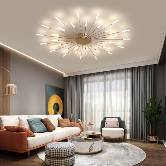 Stunning Modern Crystal Chandelier Light Fixture - Befez