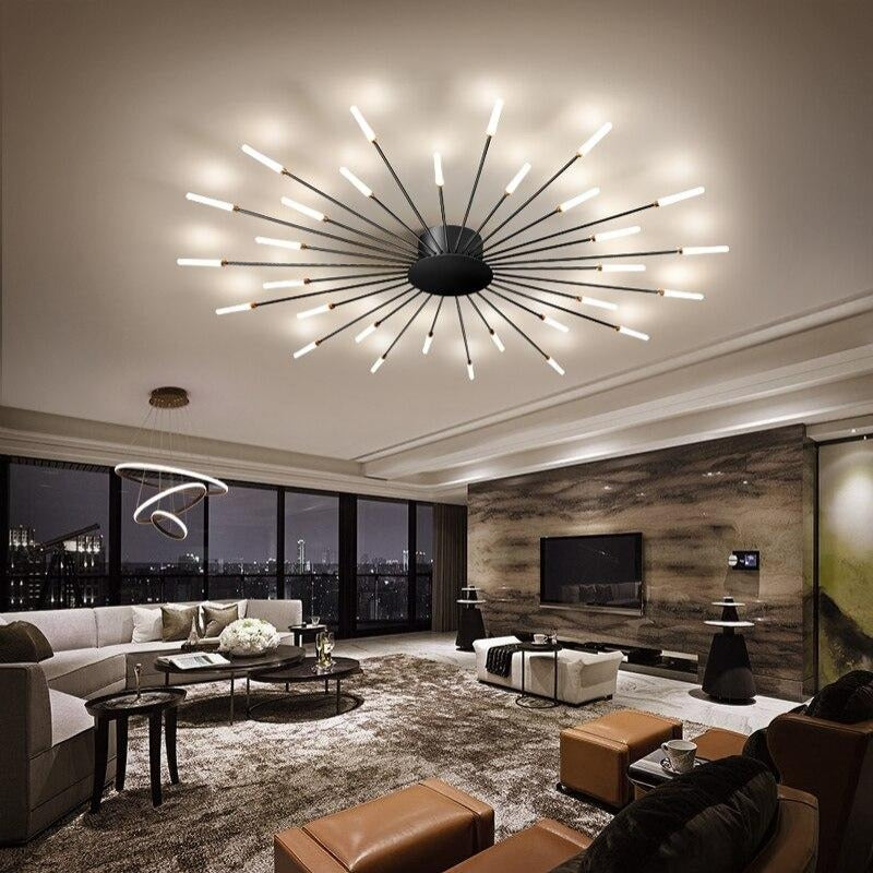 Stunning Modern Crystal Chandelier Light Fixture