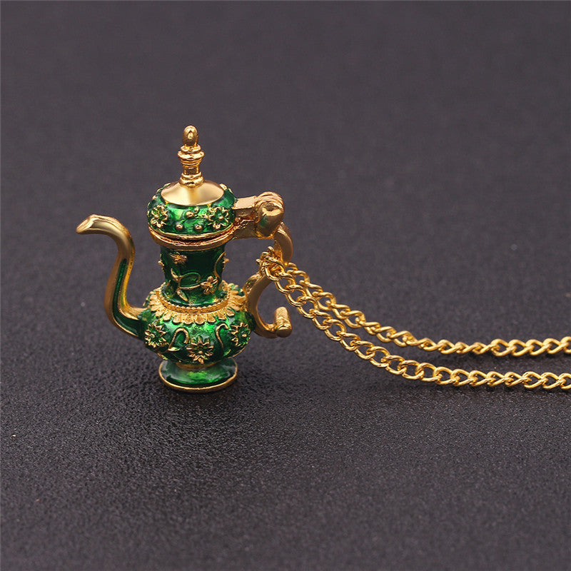 Unique Tea Cup Pendant Necklace