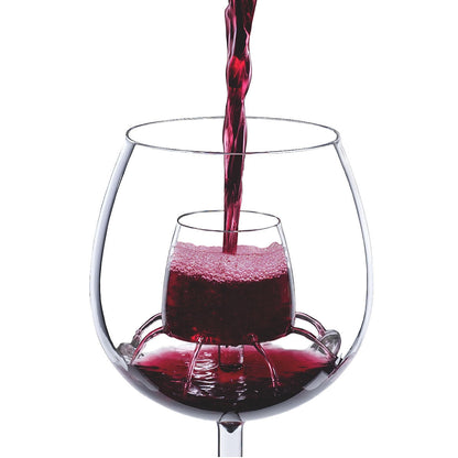 Unique Design Fountain Wine Glass