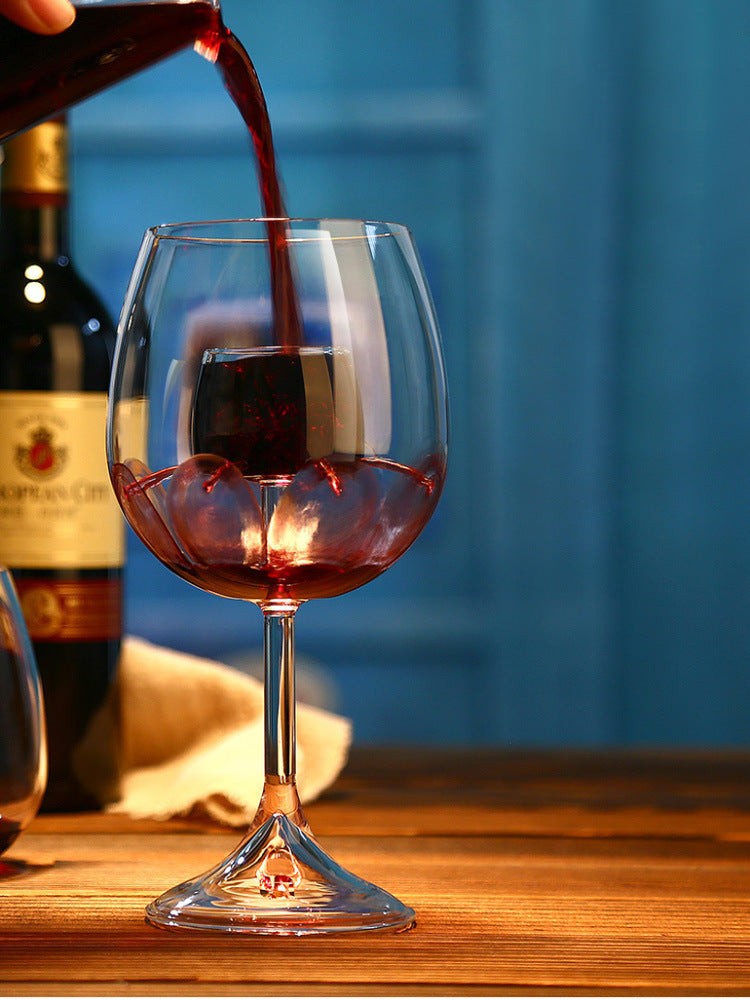 Unique Design Fountain Wine Glass