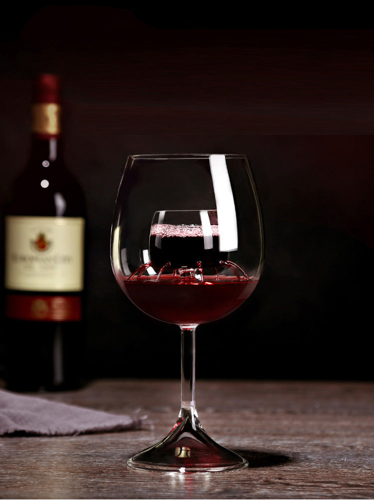 Unique Design Fountain Wine Glass
