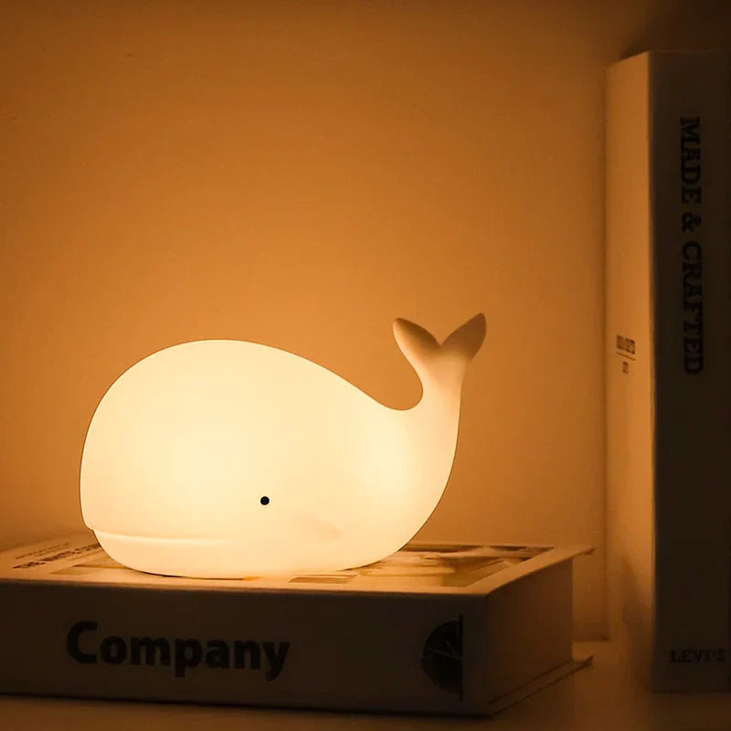 Adorable Whale LED Nightlight with Color Change - Befez