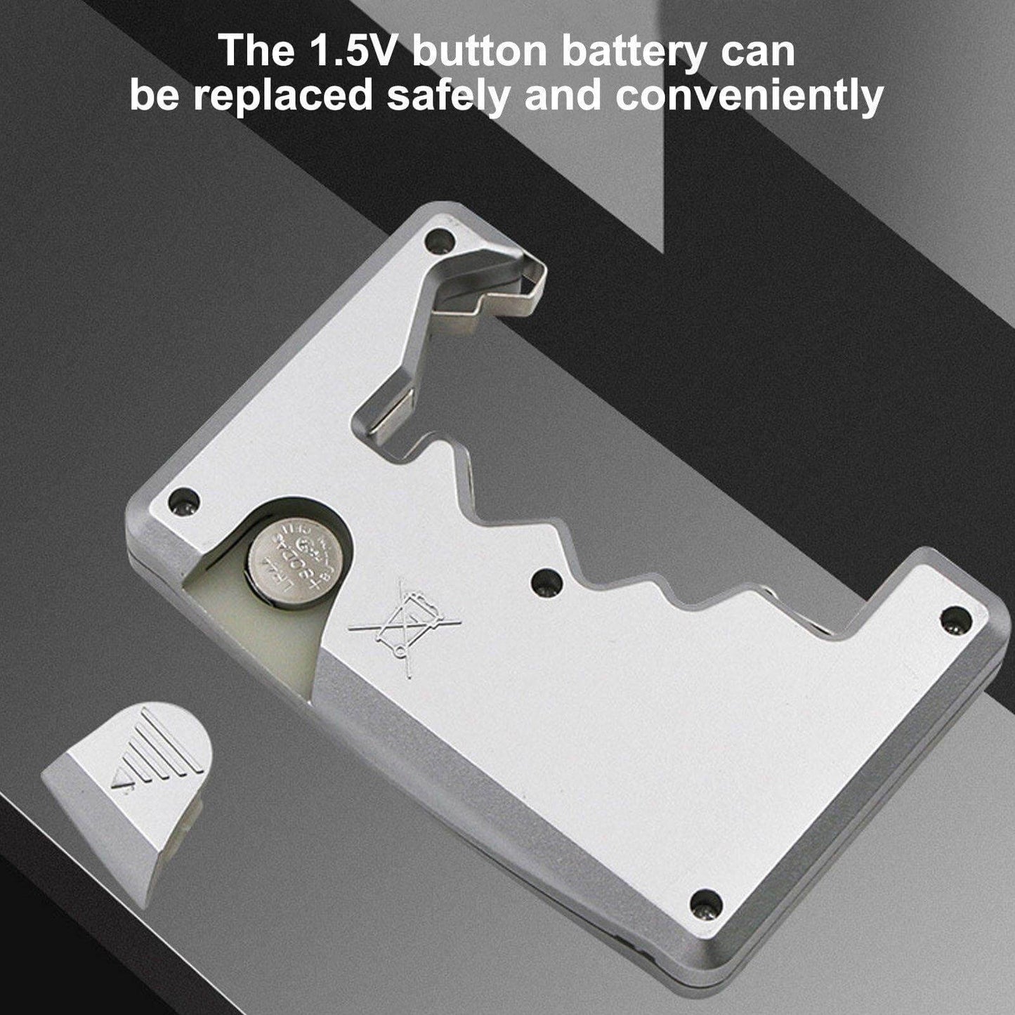 Accurate LCD Battery Life Voltage Tester