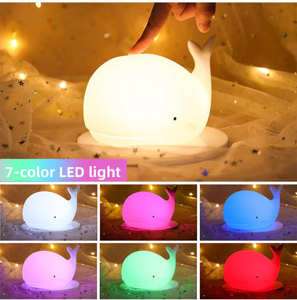 Colorful Kids Night Light Lamp