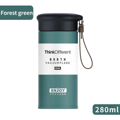 Compact Insulated Double Walled Thermos Flask