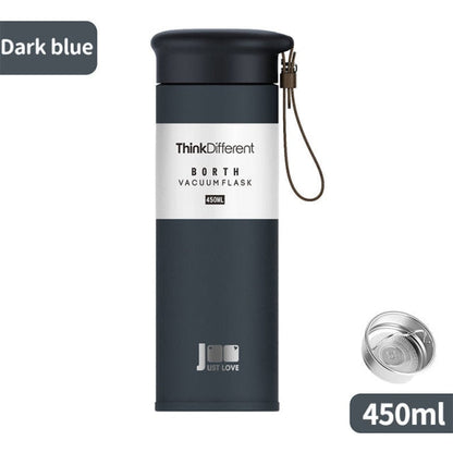 Compact Insulated Double Walled Thermos Flask
