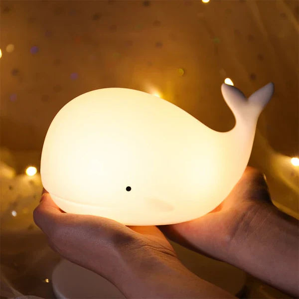 Adorable Whale LED Nightlight with Color Change