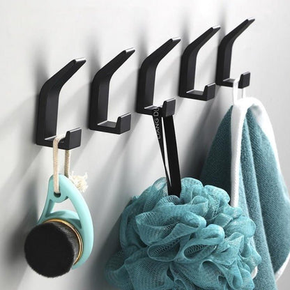 Stylish Aluminum Wall Hooks - Sleek Coat Rack Hooks