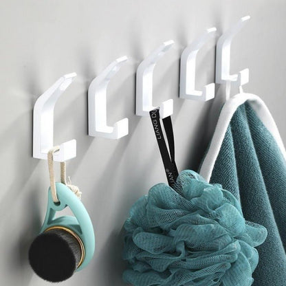 Stylish Aluminum Wall Hooks - Sleek Coat Rack Hooks