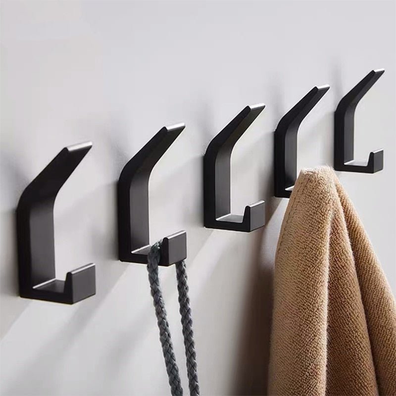 Stylish Aluminum Wall Hooks - Sleek Coat Rack Hooks - Befez