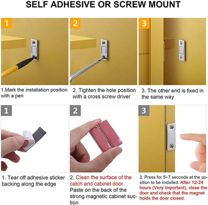 Strong Slim Fridge Magnet Strip