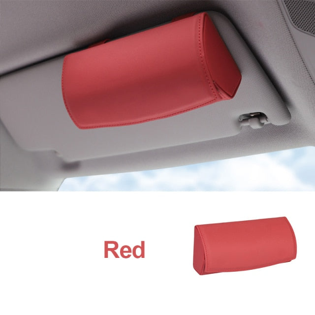Car Windshield Sunglasses Storage Box