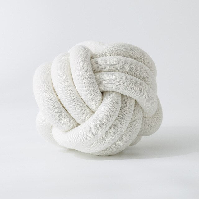 Round Tufted Ottoman Cushion