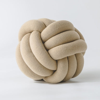 Round Tufted Ottoman Cushion