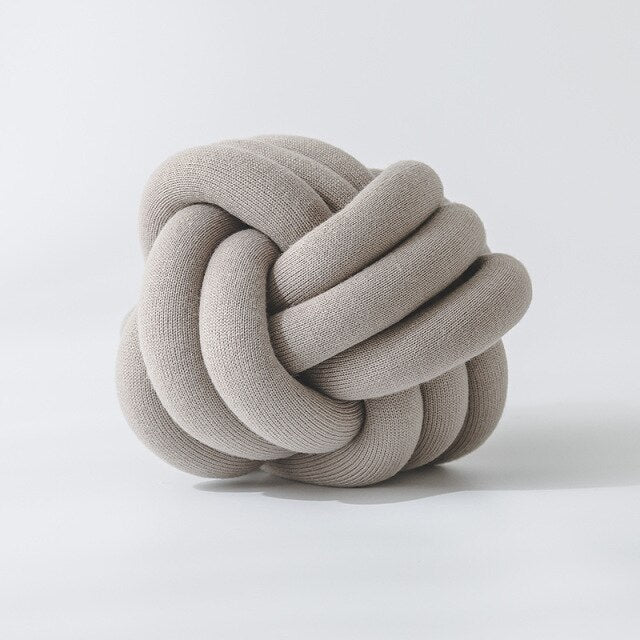 Round Tufted Ottoman Cushion