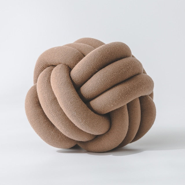 Round Tufted Ottoman Cushion
