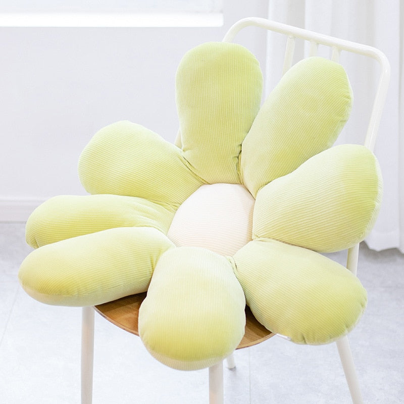 Soft Floral Pillow Cover