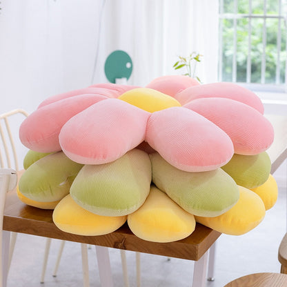 Soft Floral Pillow Cover