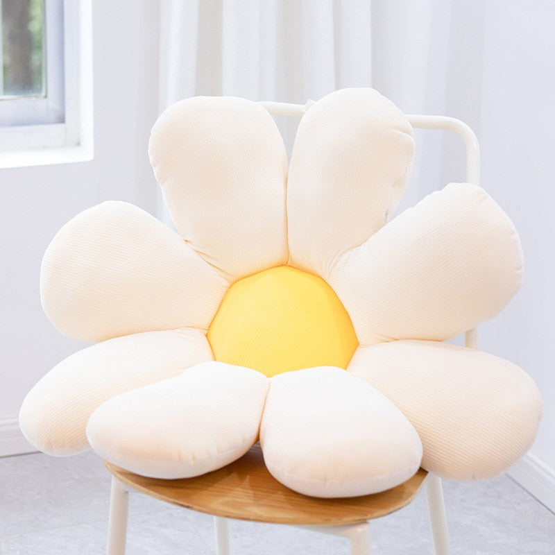 Soft Floral Pillow Cover