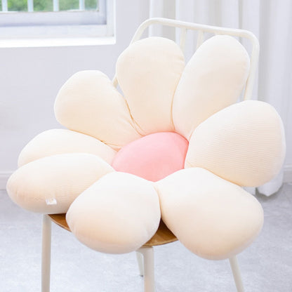 Soft Floral Pillow Cover